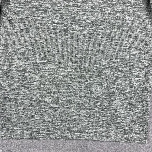 Victoria's Secret PINK Active Pullover Womens Medium Green Gray Heather Half Zip - Picture 14 of 16